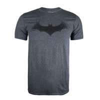 D.C. Comics Bat Logo Dark Heather T-Shirt