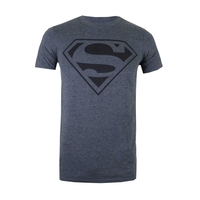 DC Comics Dark Heather Mono Superman T-Shirt