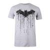 D.C. Comics Grey Batman Paint T-Shirt