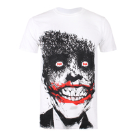 DC Comics Joker Eyes White T-Shirt
