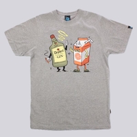 Depehct Heather Grey "Gin N Juice" T-Shirt