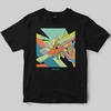 Dephect Black Abstract T-Shirt