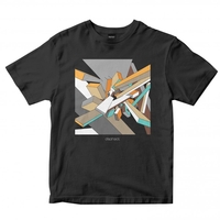 Dephect Charcoal Abstract T-Shirt