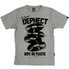 Dephect Heather Grey Dope on Plastic T-Shirt