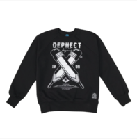Dephect Pencils Black Sweatshirt