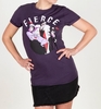 Disney Bad Girl Villains Fierce Purple over sized T-Shirt
