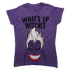 Disney Purple "Whats Up Witches" Womens T-shirt