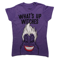 Disney Purple "Whats Up Witches" Womens T-shirt