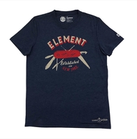 Element Knife Print Marine T-Shirt