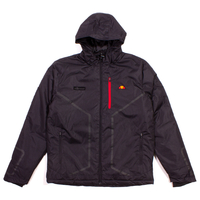Ellesse Anthracite/Red Trapeze Padded Jacket