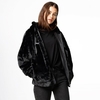 Ellesse Giovanna Fz Faux Fur Anthracite Hoody Jacket