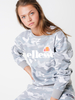 Ellesse Womans Agata Grey Camo Sweatshirt