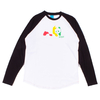 Enjoi Black / White Rasta Raglan T-Shirt