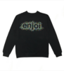 Enjoi Candy Coated Black Crew Neck Sweatshirt