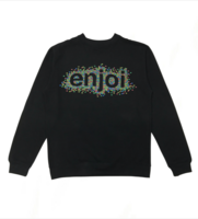 Enjoi Candy Coated Black Crew Neck Sweatshirt