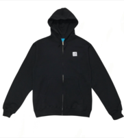 Enjoi Fair and Square Black zip-up hood