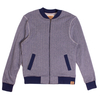 Epona Navy / Grey Unisex Jacquard Bomber Jacket