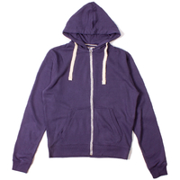 Epona Vintage Navy Unisex Fair Trade Zip Hoodie