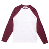 Epona White & Plum Baseball T-Shirt