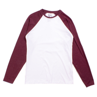 Epona White & Plum Baseball T-Shirt