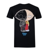 Family Guy Stewie Anatomy Black T-shirt
