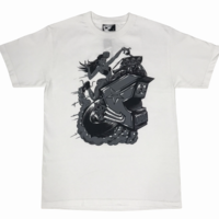 Famous Stars And Straps Hot Roddin White T-Shirt