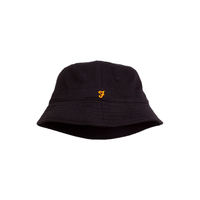 Farah Black Bucket Hat