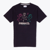 Farah Black Sticksmen Multi T-Shirt