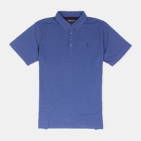 Farah Buchanan Dusky Blue Melange Polo