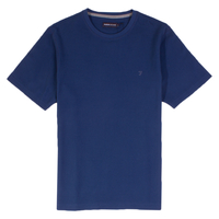 Farah Dark Denim Waffle T-shirt