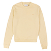Farah Hacienda Yellow Loopback Crew Neck Sweatshirt