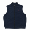 Farah Navy Fleece Gilet w/ Mesh Lining