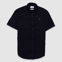 Farah True Navy Bolham Slim Shirt