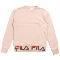 Fila Cement Neil Ribbed Knit Cuff Crew Sweatshirt