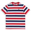 Fila Chinese Red Pietersite Striped T-Shirt