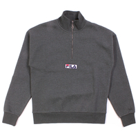 Fila Green Clooney Funnel 1/4 Zip Sweatshirt