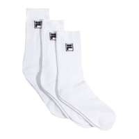 Fila White Calza F9000 Tennis Socks (3pck)