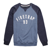 Firetrap Blue Rumsey Sweatshirt