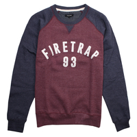 Firetrap Burgundy Rumsey Sweatshirt