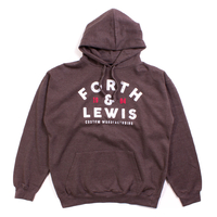 Forth & Lewis Charcoal Logo Hoodie