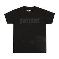 Fortnite Boys Black Logo T-shirt