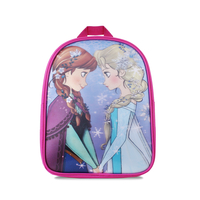 Frozen Sisters Face 2 Face Pink Backpack