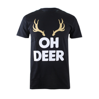 Game On Black "Oh Deer" T-Shirt