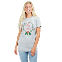 Game On Heather Grey Mistletoe T-Shirt