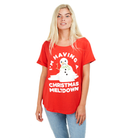 Game On Red Meltdown T-Shirt