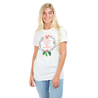Game On White Mistletoe T-Shirt