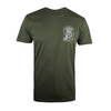 Gas Monkey Military Green GMG Emblem T-Shirt