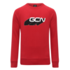 GCN Red Word Shadow Sweatshirt