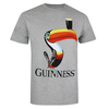 Guinness Toucan Logo Grey Heather T-Shirt