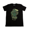 Harry Potter Black "Slytherin Badge" Mens T-shirt